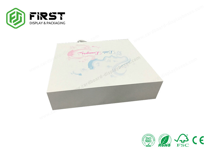 Cardboard Gift Box Customized Luxury Rigid Paperboard Gift Packaging Box With Magnetic Lid